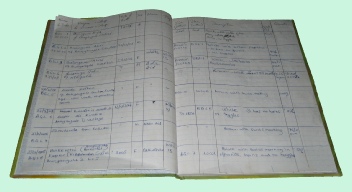 Sample herd book