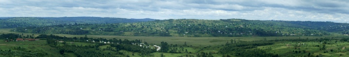The hilly area around JOY Youth Training Centre