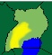 Map of Southern Cattle Corridor, Uganda